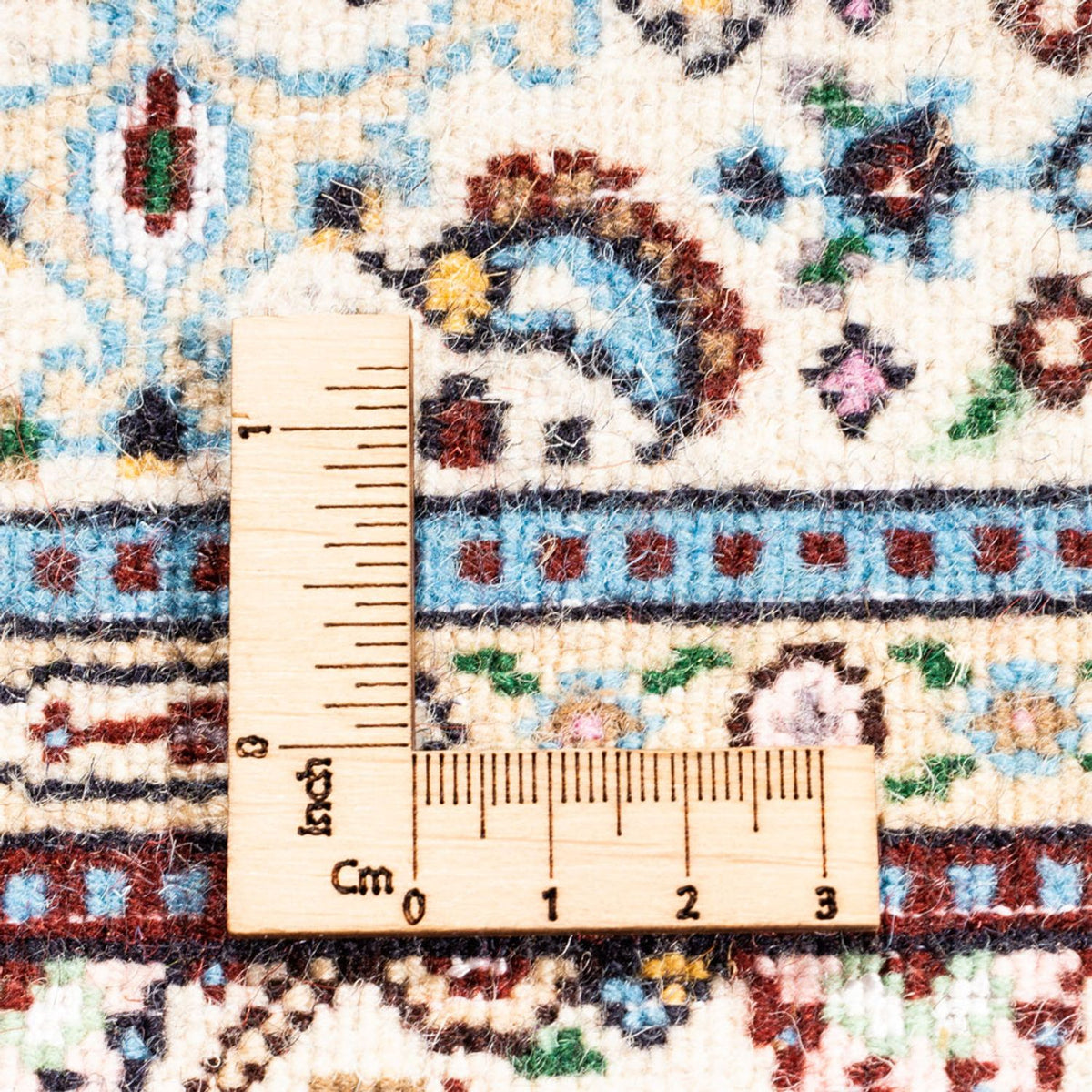 Alfombra persa - Clásica - Real - 90 x 60 cm - rojo oscuro