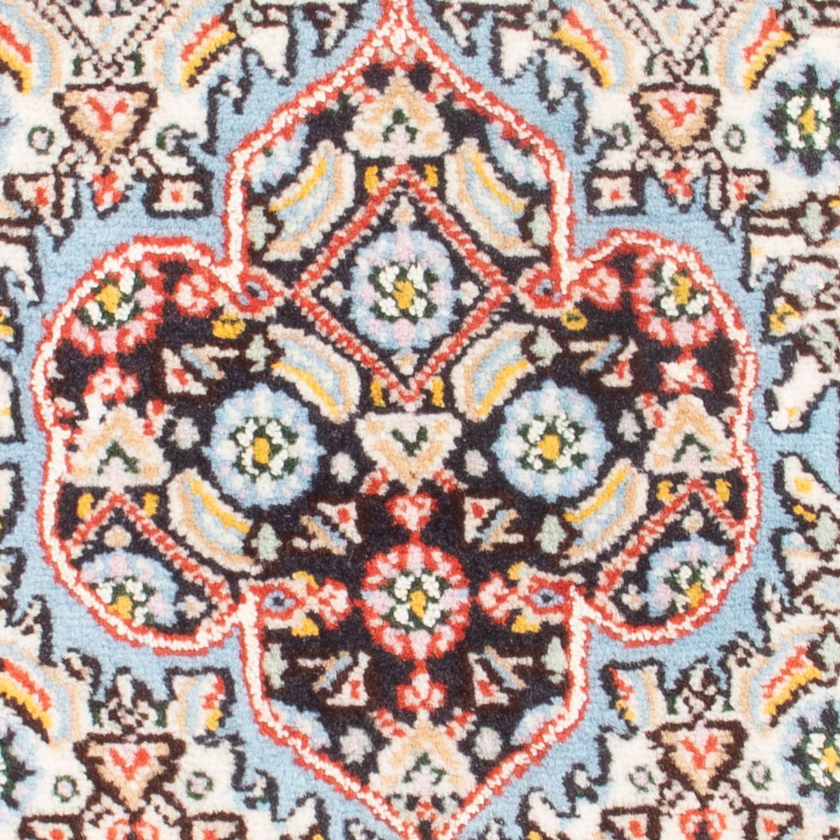 Alfombra persa - Clásica - Real - 90 x 60 cm - multicolor