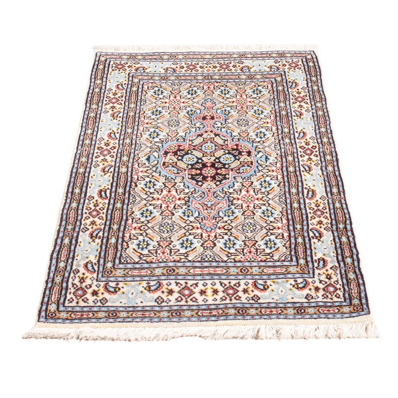 Alfombra persa - Clásica - Real - 90 x 60 cm - multicolor