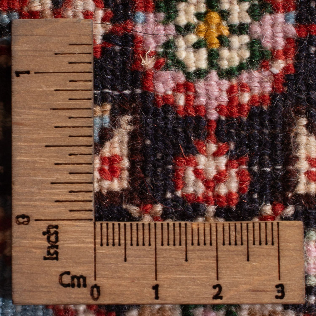 Alfombra persa - Clásica - Real - 90 x 60 cm - multicolor