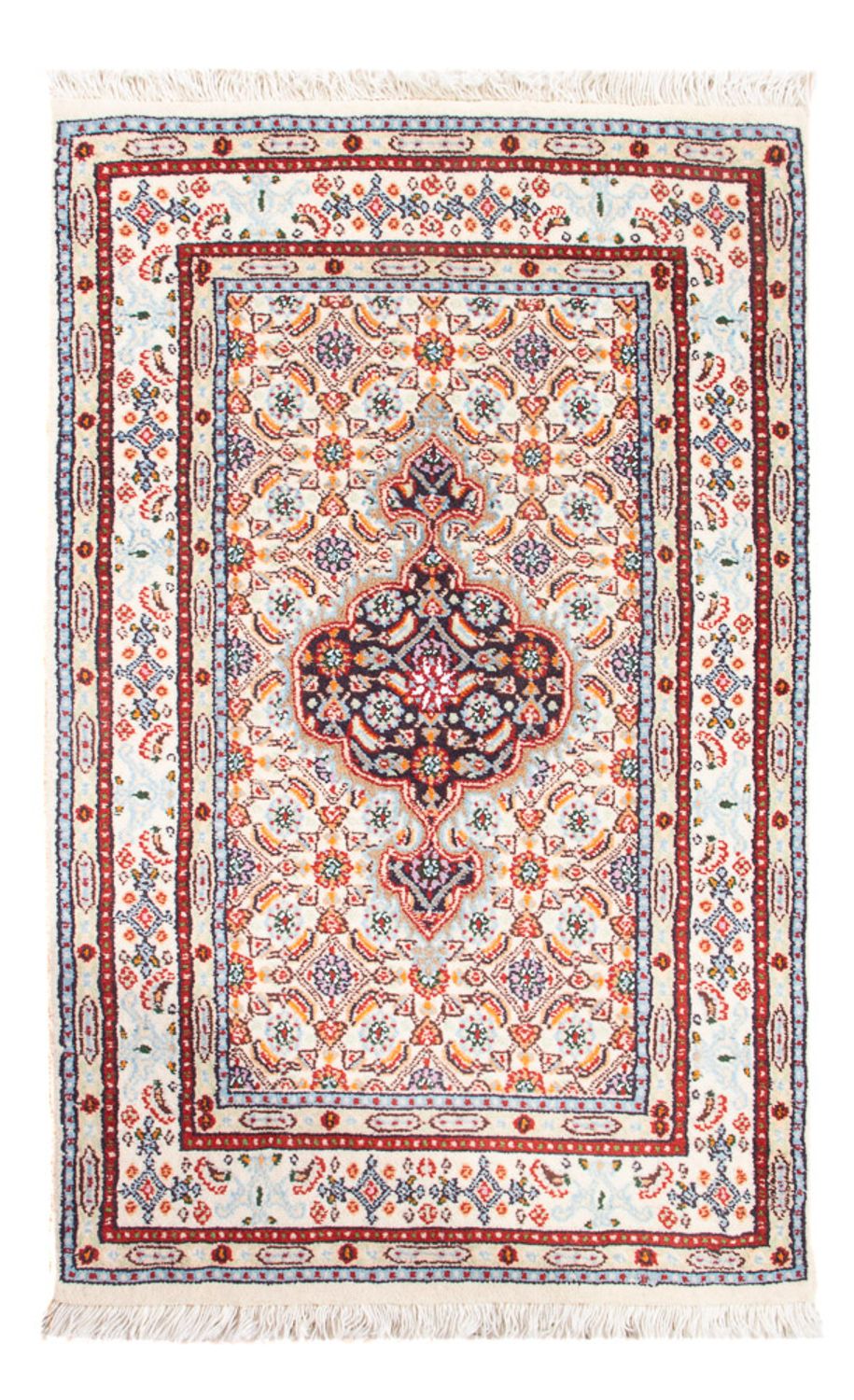 Alfombra persa - Clásica - Real - 90 x 60 cm - rojo