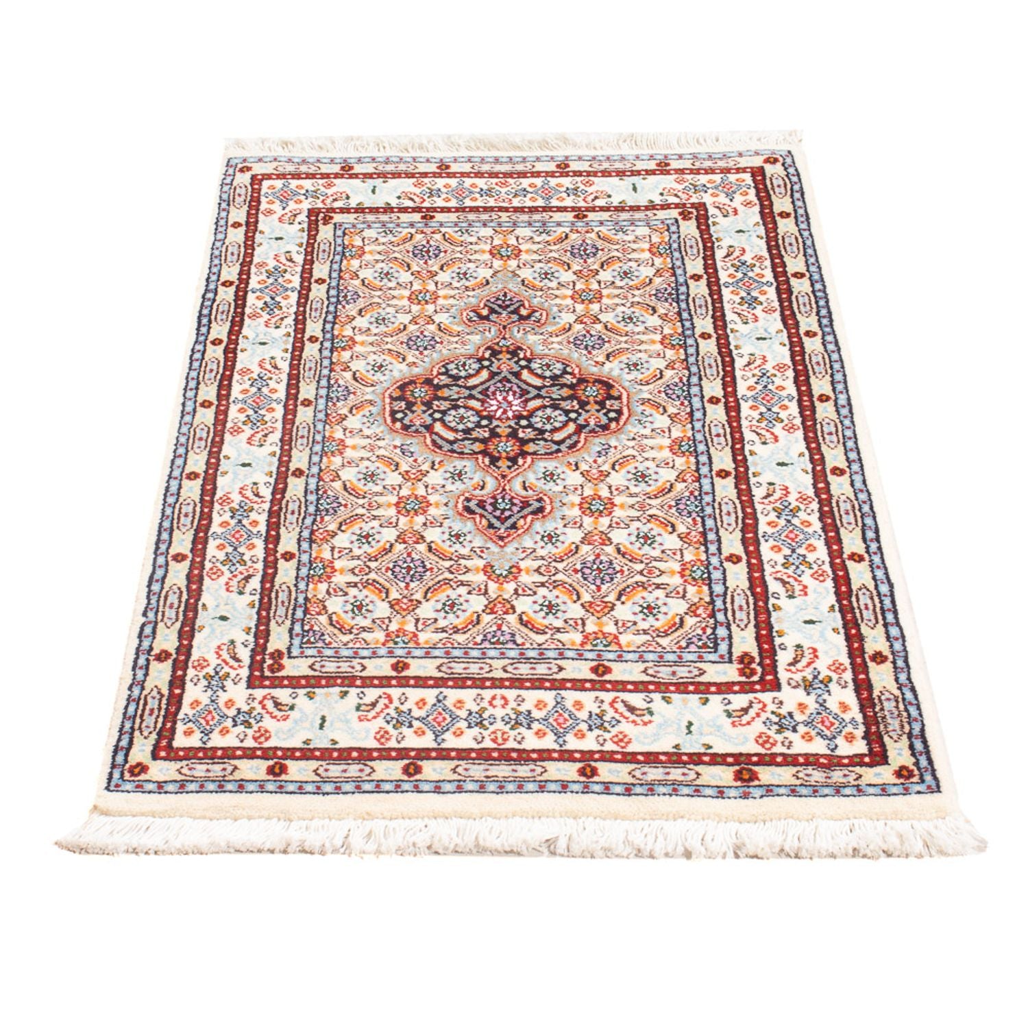 Alfombra persa - Clásica - Real - 90 x 60 cm - rojo