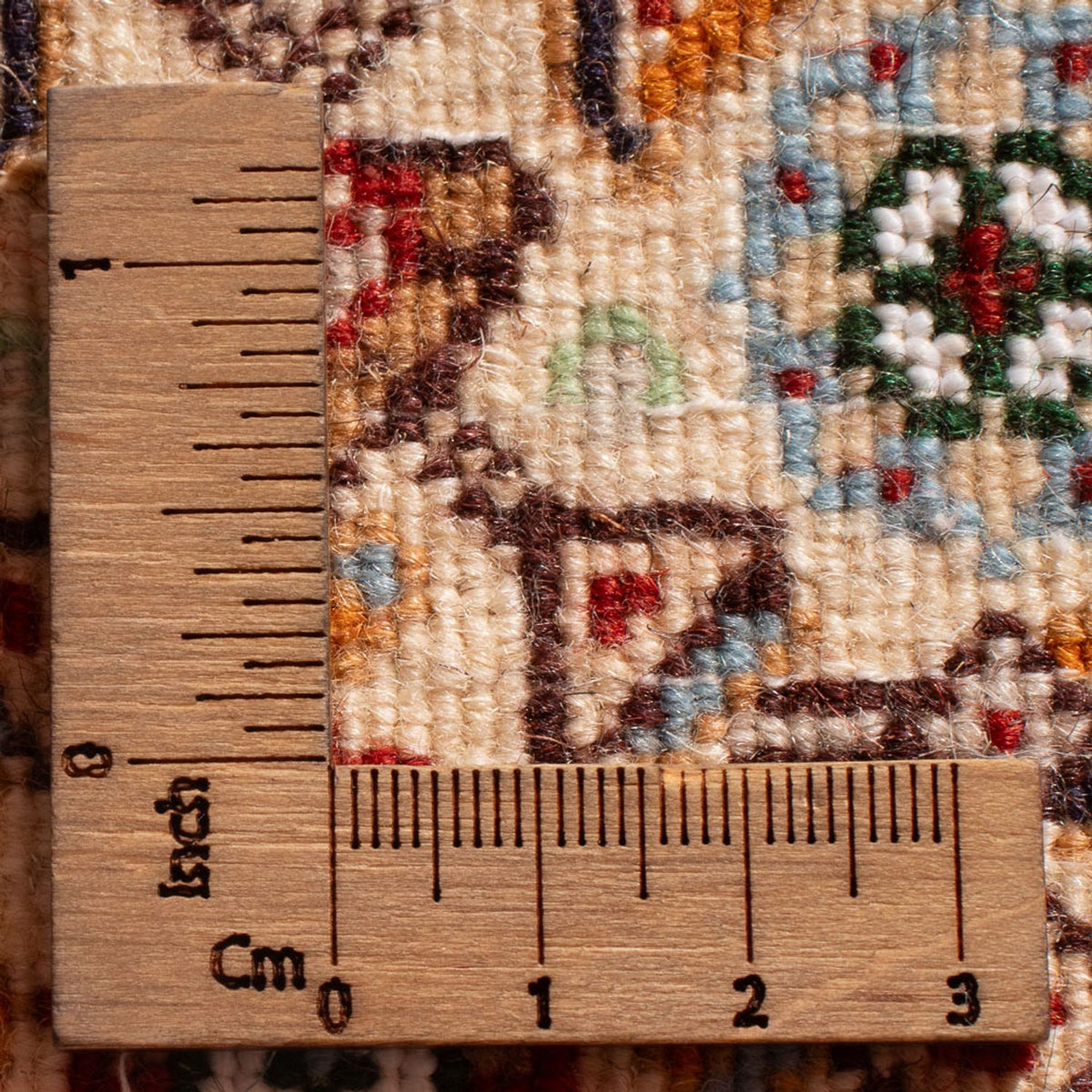 Alfombra persa - Clásica - Real - 90 x 60 cm - rojo