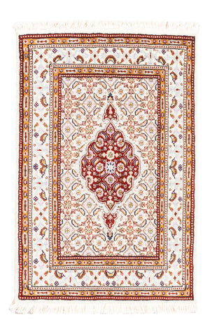 Alfombra persa - Clásica - Real - 90 x 60 cm - rojo