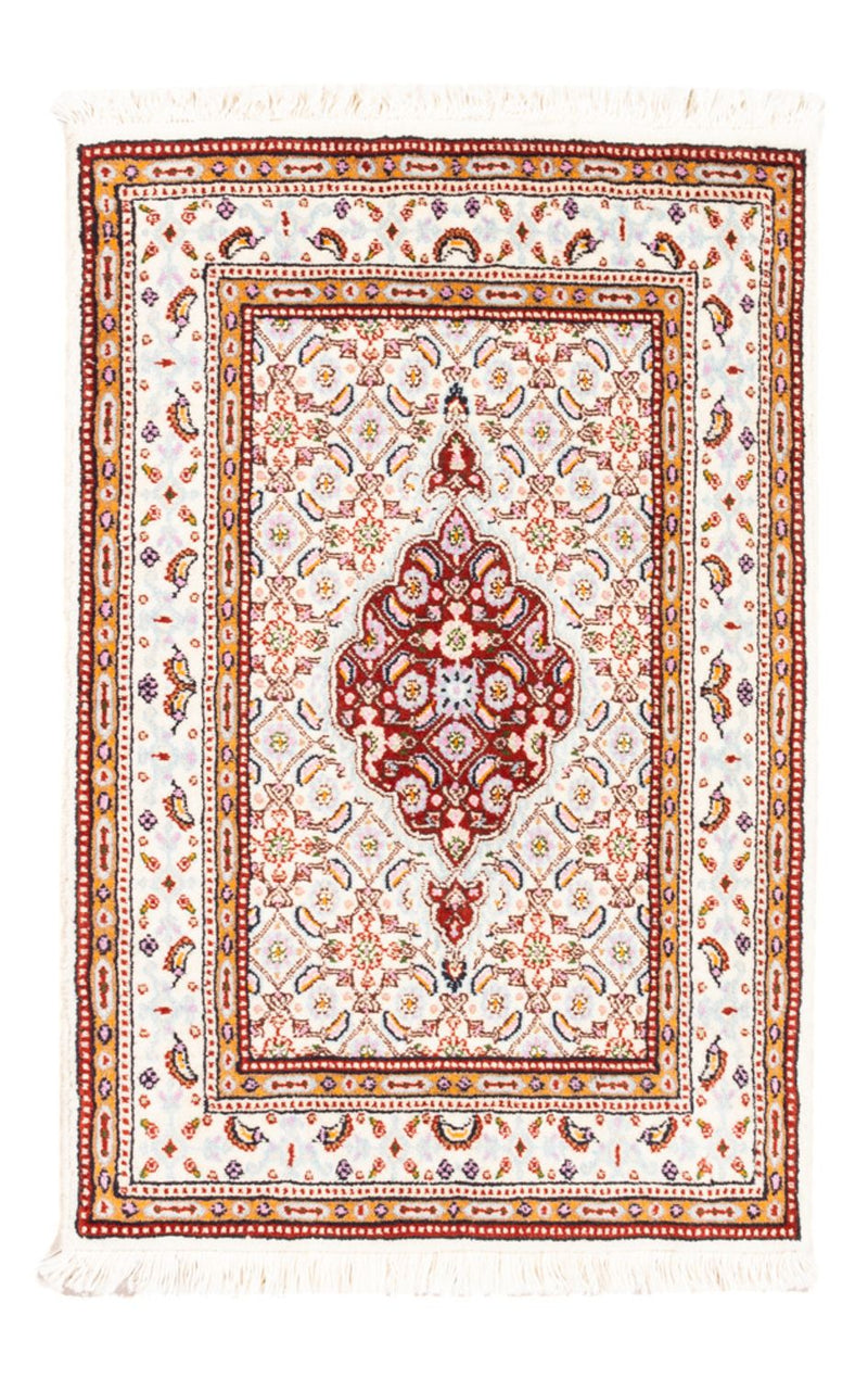Alfombra persa - Clásica - Real - 90 x 60 cm - rojo