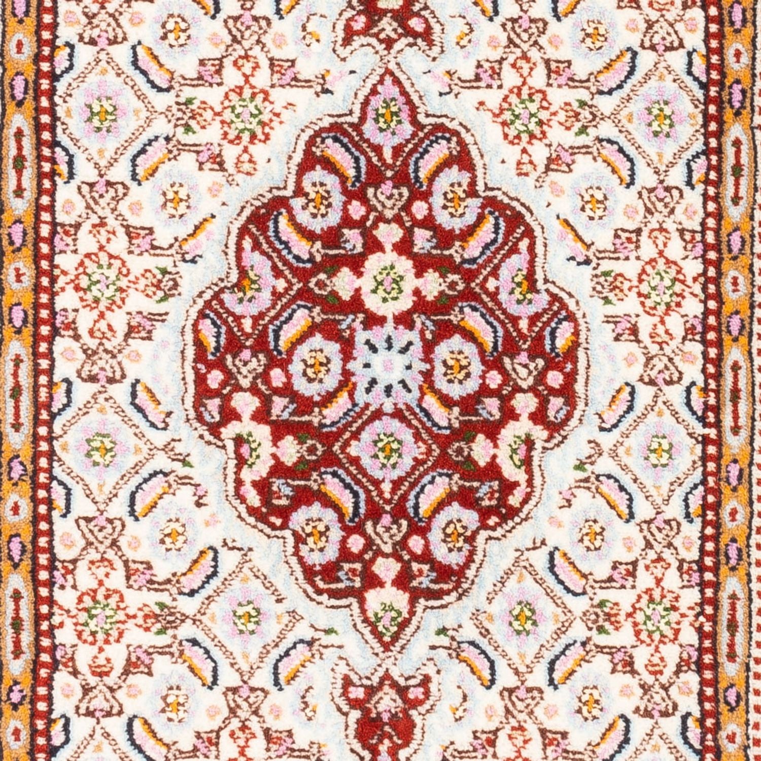 Alfombra persa - Clásica - Real - 90 x 60 cm - rojo