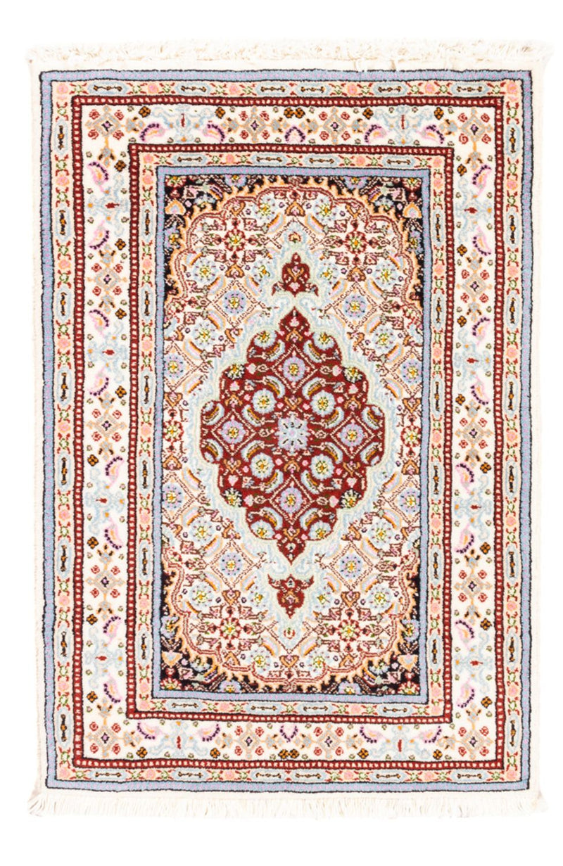 Alfombra persa - Clásica - Real - 90 x 60 cm - rojo