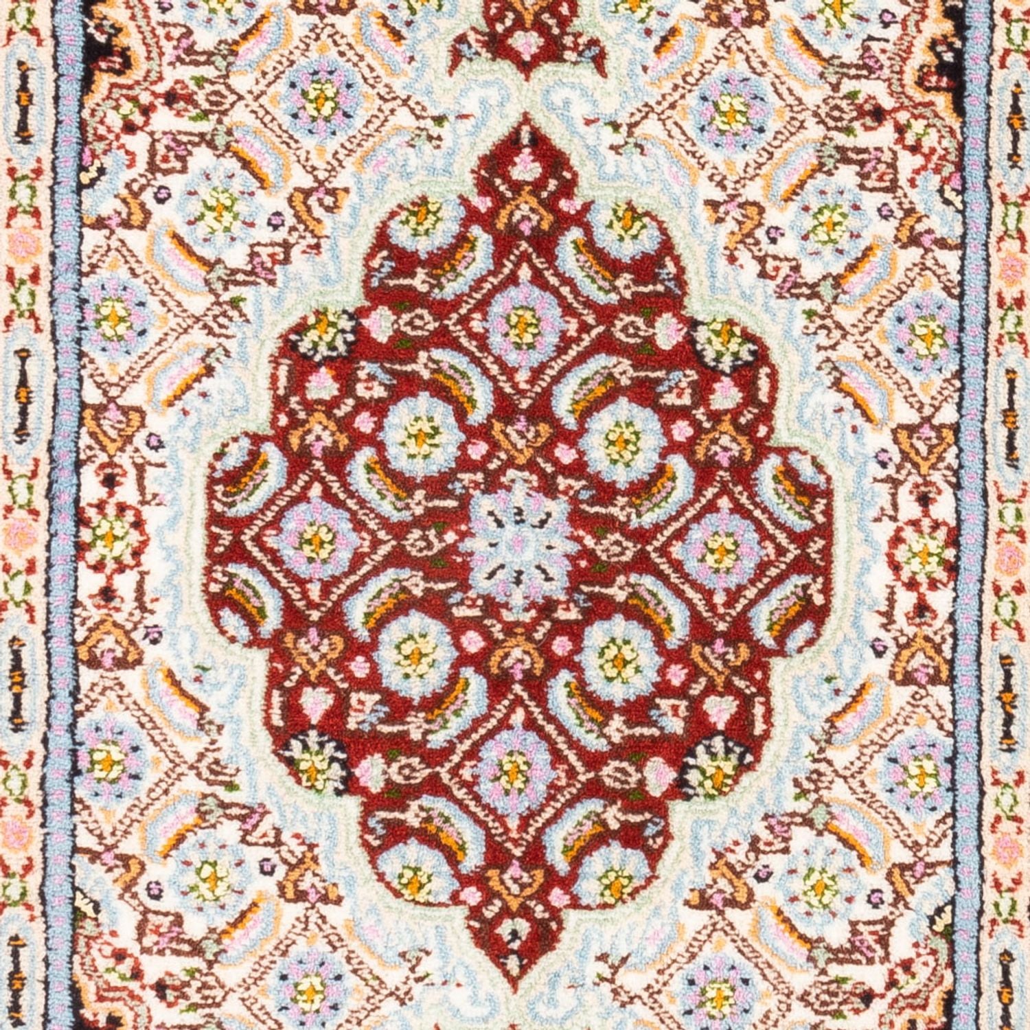 Alfombra persa - Clásica - Real - 90 x 60 cm - rojo