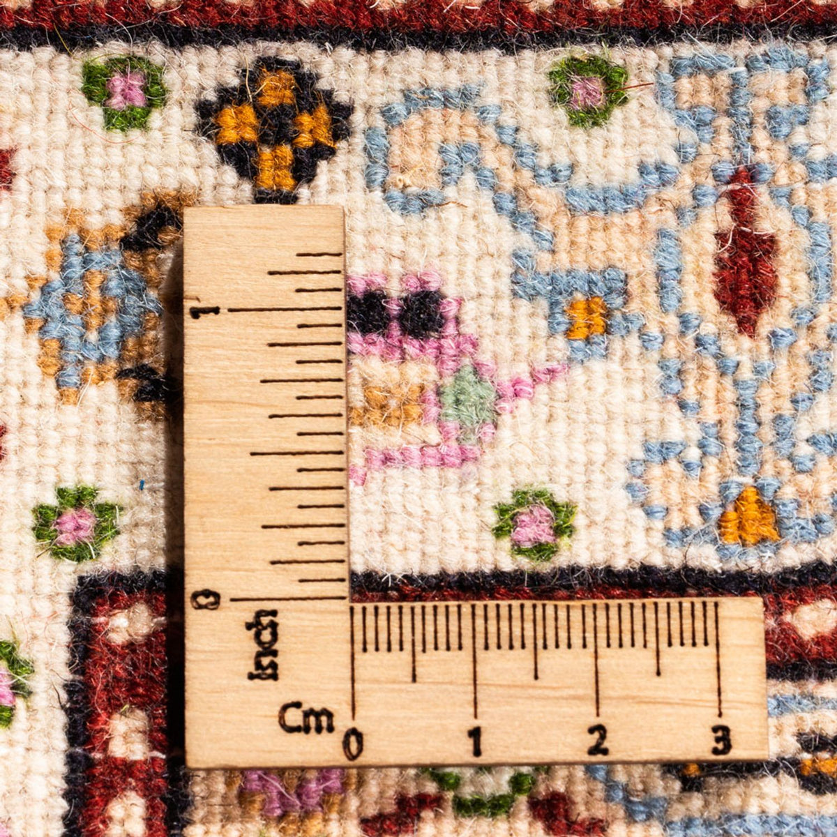 Alfombra persa - Clásica - Real - 90 x 60 cm - rojo