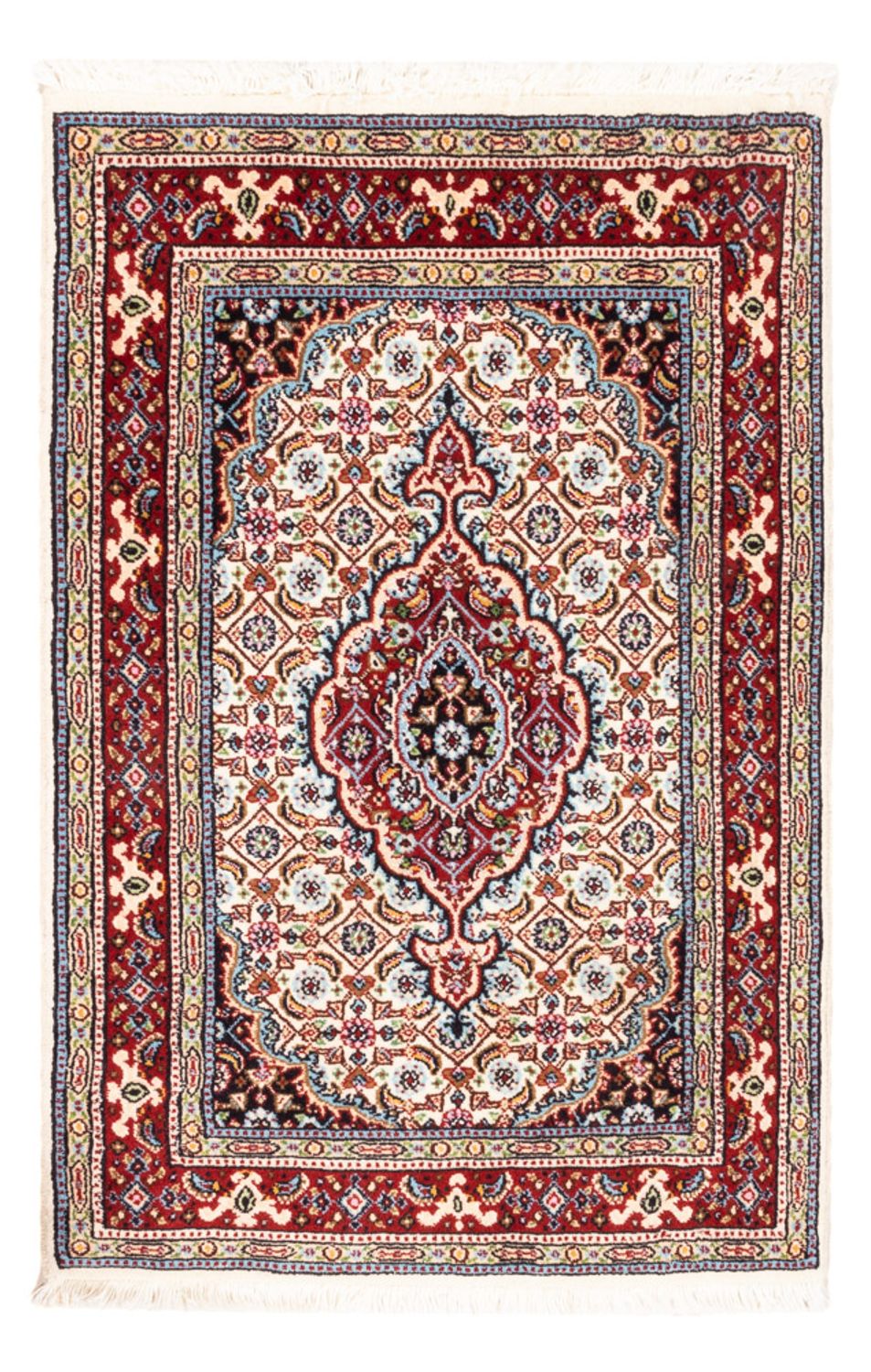 Alfombra persa - Clásica - Real - 90 x 60 cm - rojo