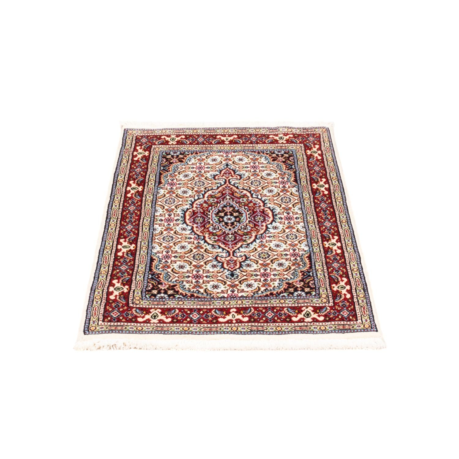 Alfombra persa - Clásica - Real - 90 x 60 cm - rojo