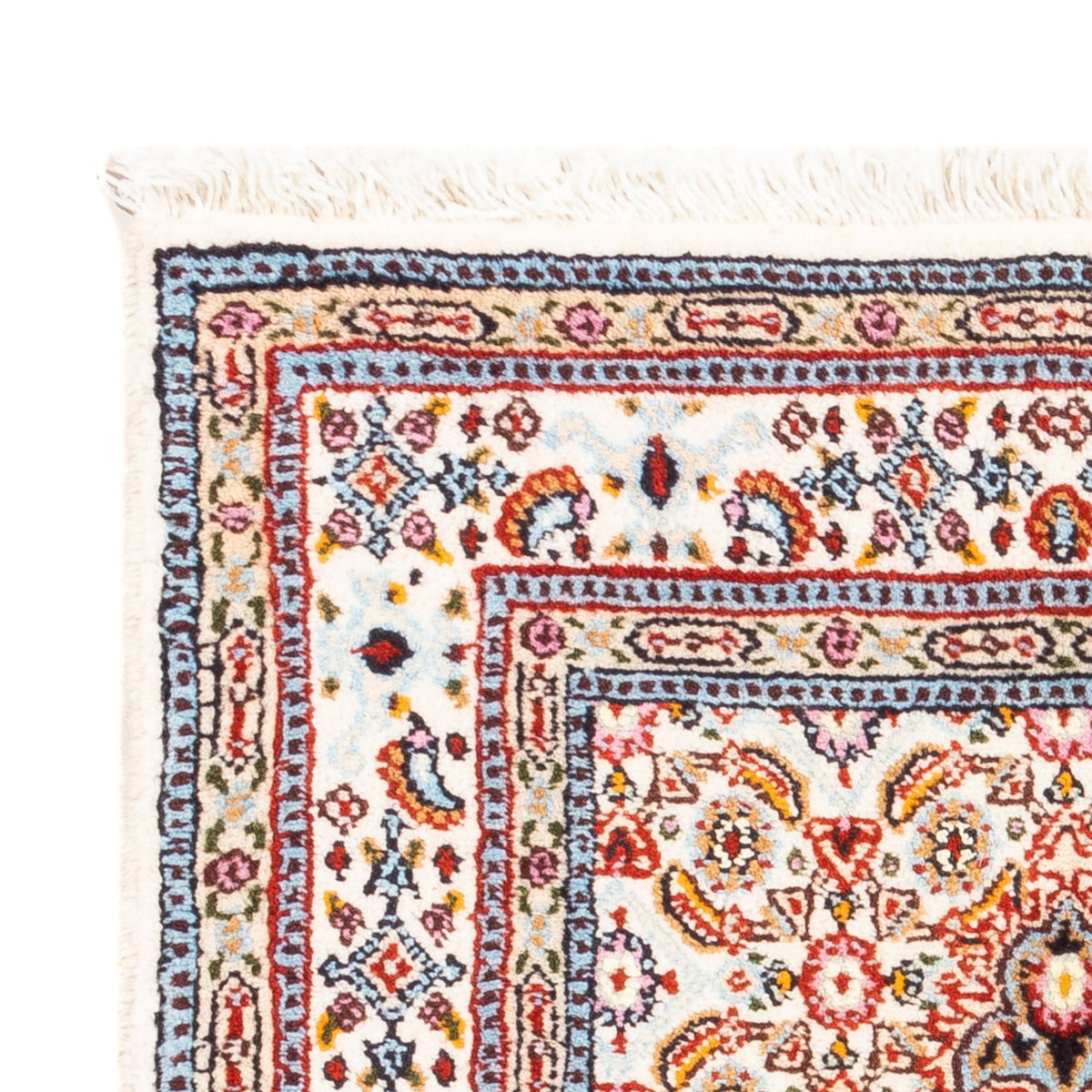 Alfombra persa - Clásica - Real - 90 x 60 cm - rojo oscuro