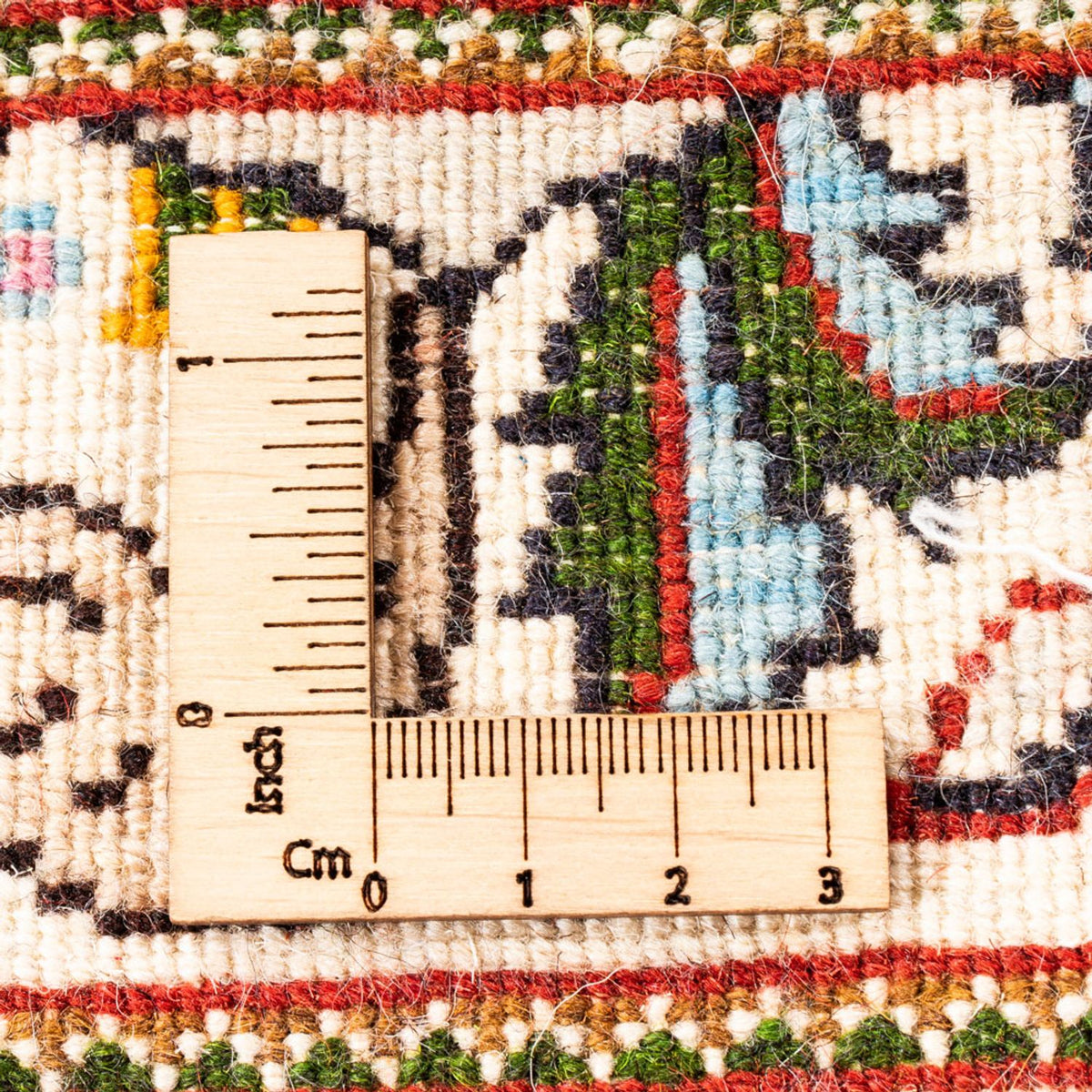 Alfombra persa - Clásica - Real - 90 x 60 cm - multicolor