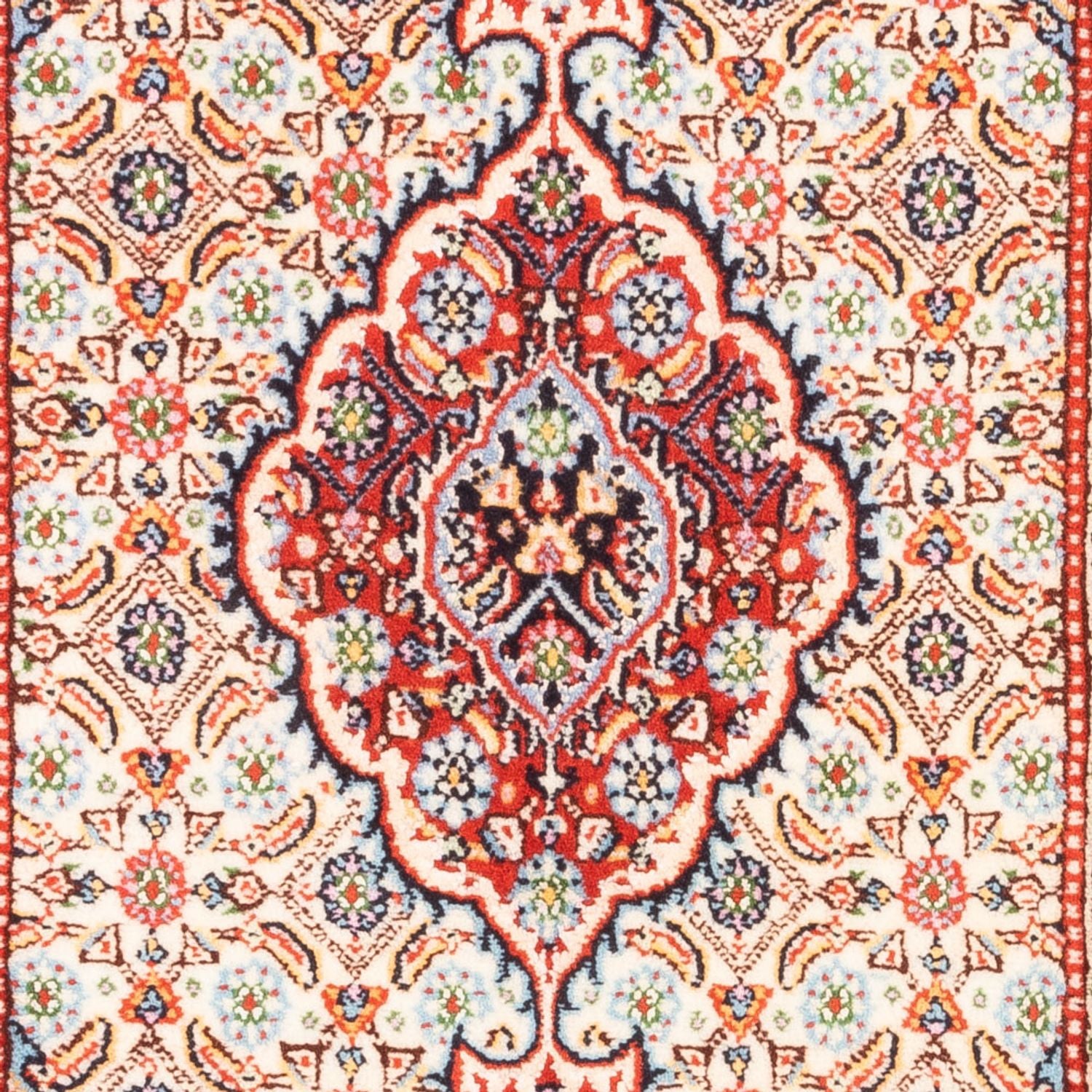 Alfombra persa - Clásica - 90 x 60 cm - beige
