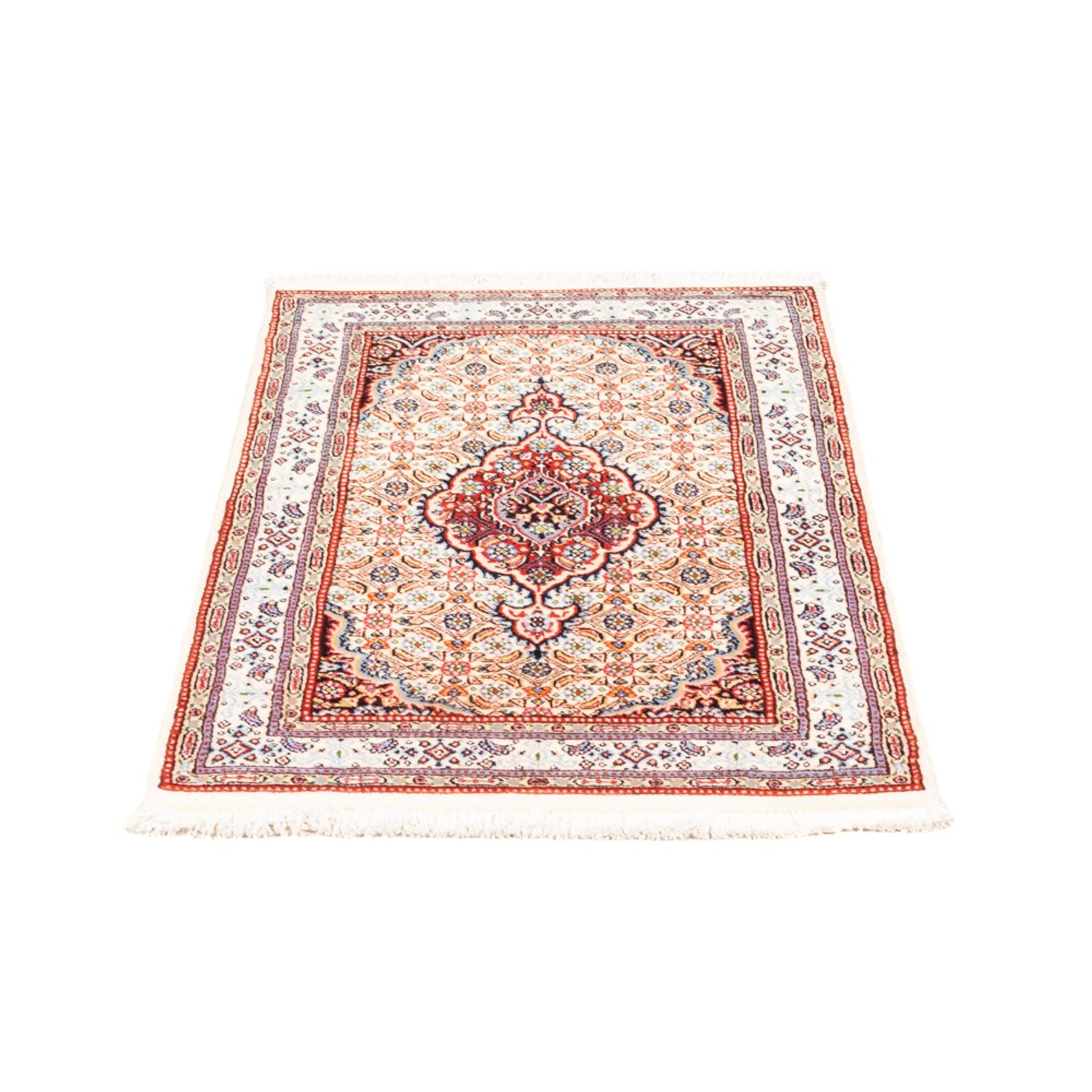 Alfombra persa - Clásica - 90 x 60 cm - beige