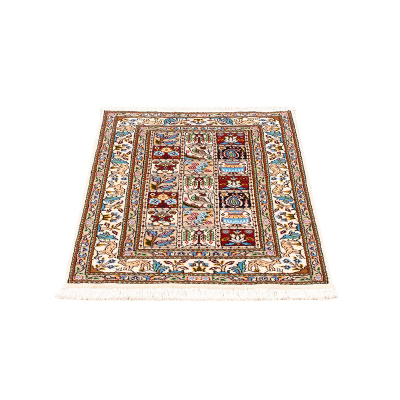Alfombra persa - Clásica - Real - 90 x 60 cm - multicolor