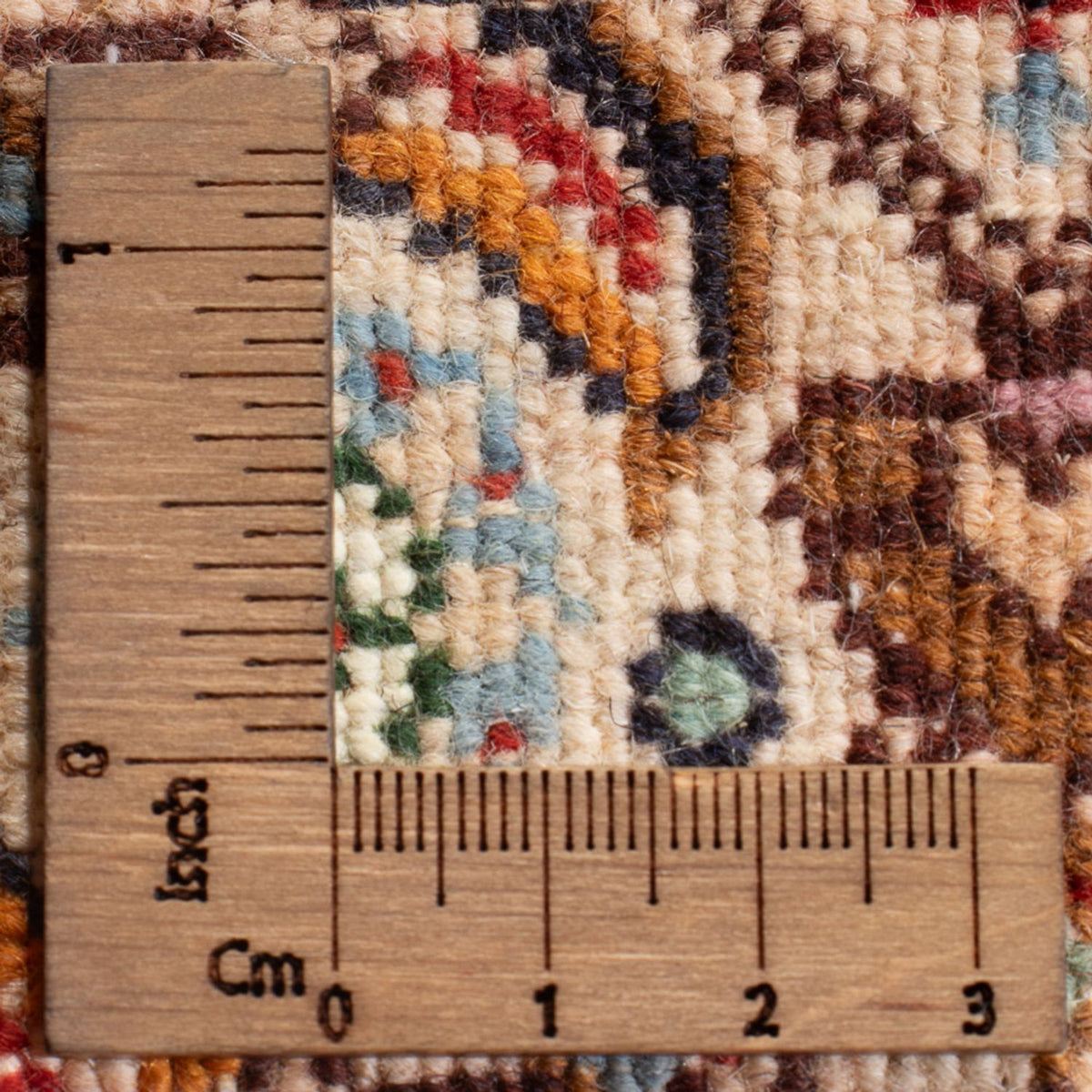 Alfombra persa - Clásica - Real - 90 x 60 cm - multicolor