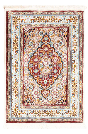 Alfombra persa - Clásica - Real - 90 x 60 cm - multicolor