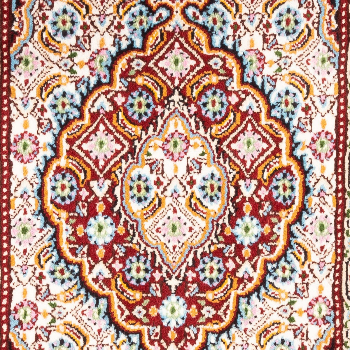 Alfombra persa - Clásica - Real - 90 x 60 cm - multicolor