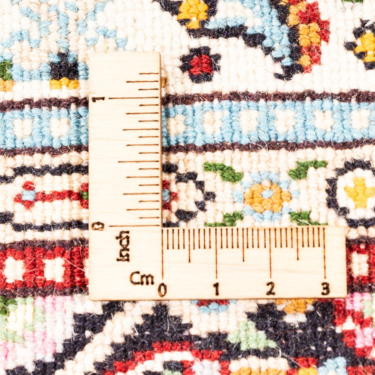 Alfombra persa - Clásica - Real - 90 x 60 cm - multicolor