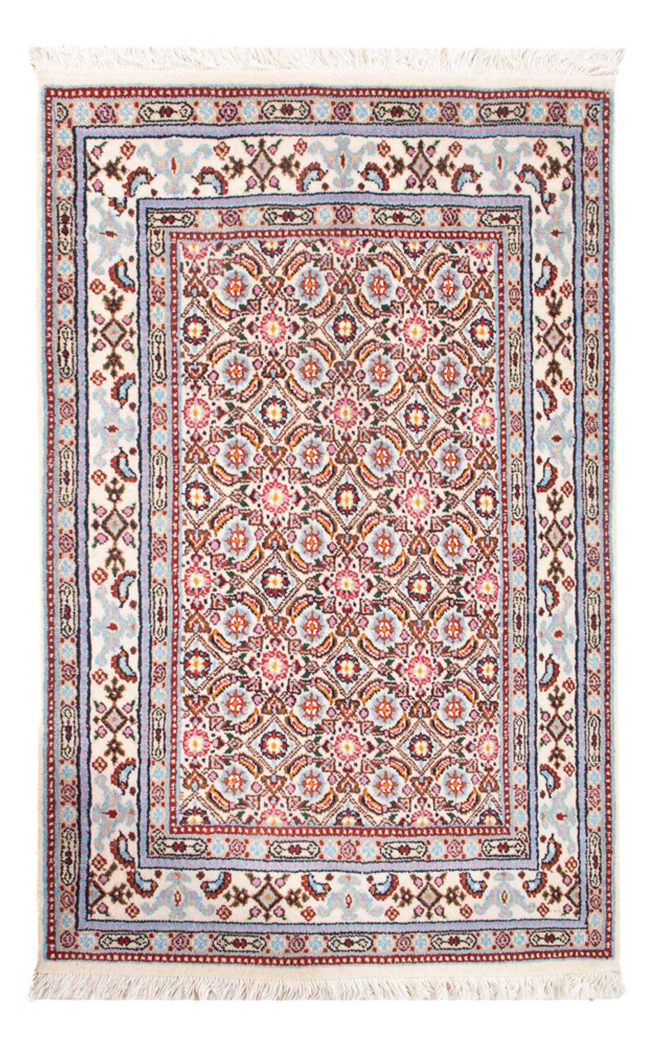 Alfombra persa - Clásica - Real - 90 x 60 cm - rojo claro