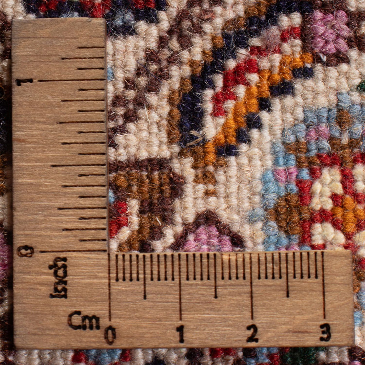 Alfombra persa - Clásica - Real - 90 x 60 cm - rojo claro