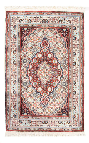 Alfombra persa - Clásica - Real - 90 x 60 cm - rojo