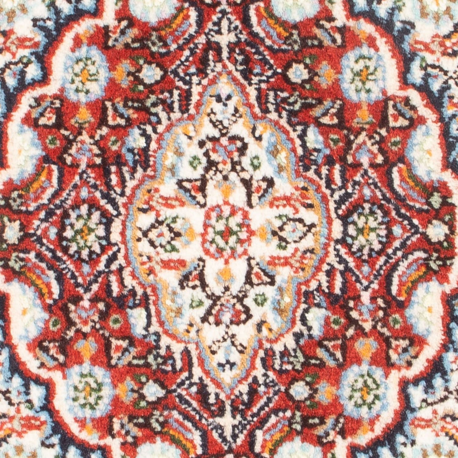 Alfombra persa - Clásica - Real - 90 x 60 cm - rojo