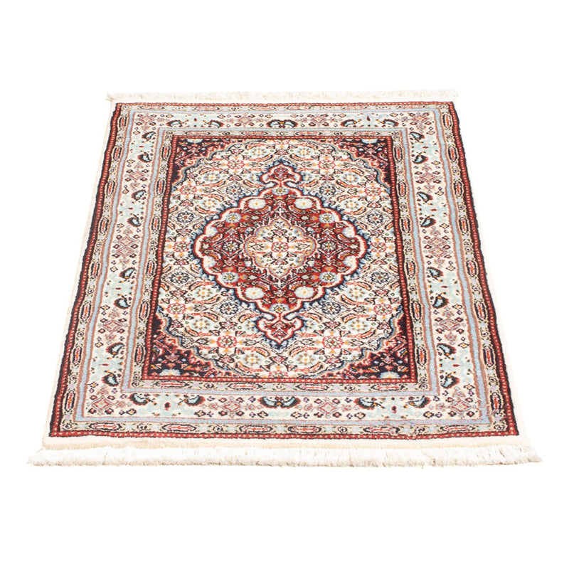 Alfombra persa - Clásica - Real - 90 x 60 cm - rojo