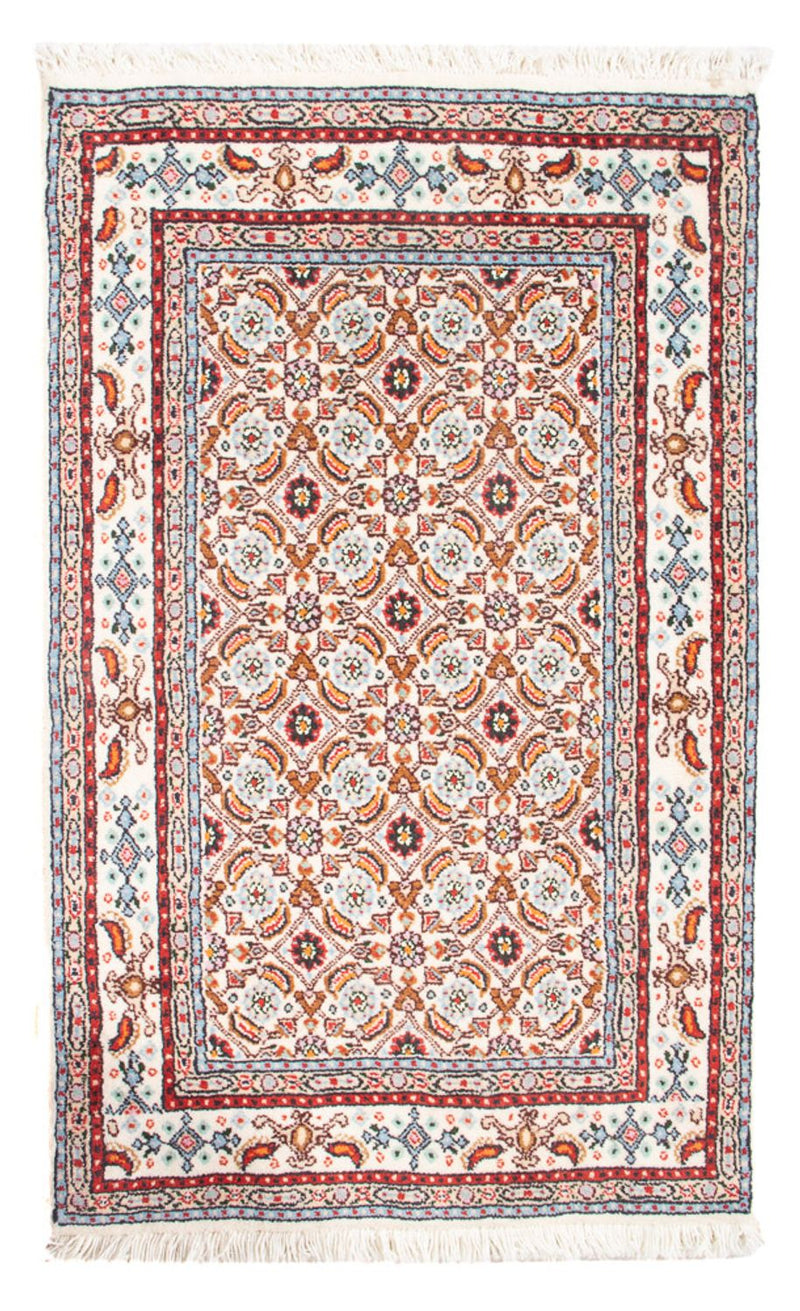 Alfombra persa - Clásica - Real - 90 x 60 cm - multicolor