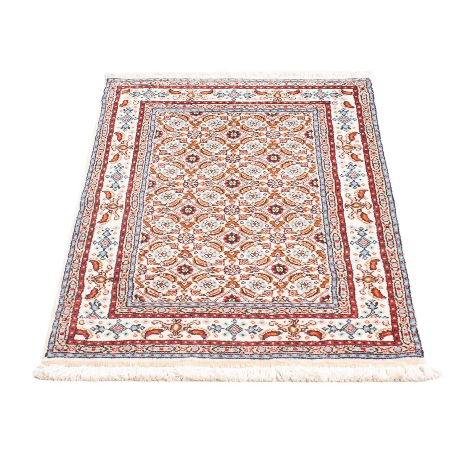 Alfombra persa - Clásica - Real - 90 x 60 cm - multicolor
