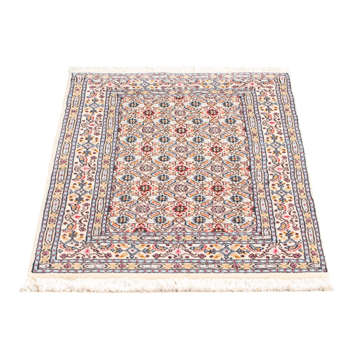 Alfombra persa - Clásica - Real - 90 x 60 cm - multicolor