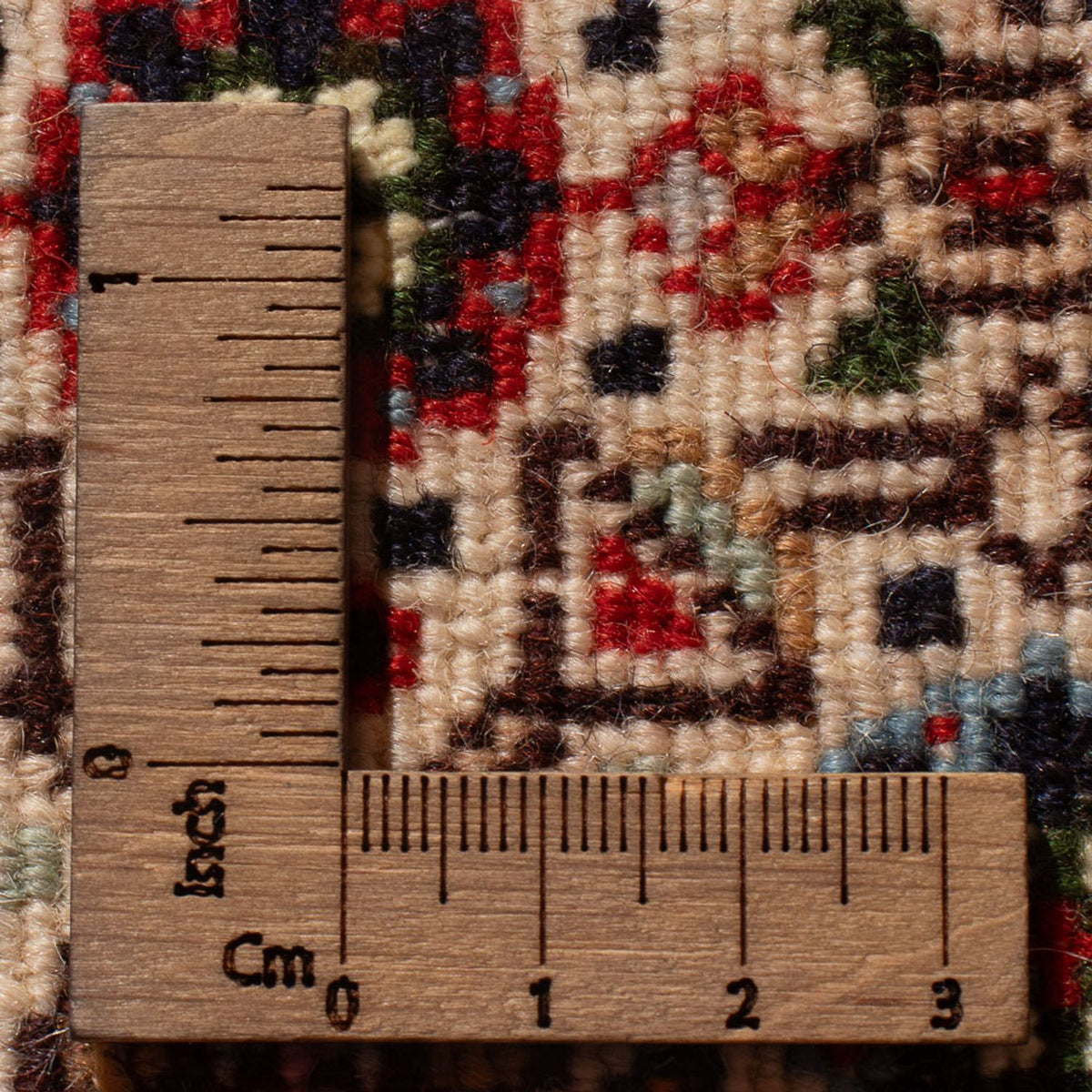 Alfombra persa - Clásica - Real - 90 x 60 cm - multicolor