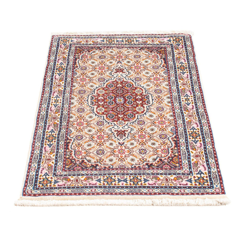 Alfombra persa - Clásica - Real - 90 x 60 cm - rojo