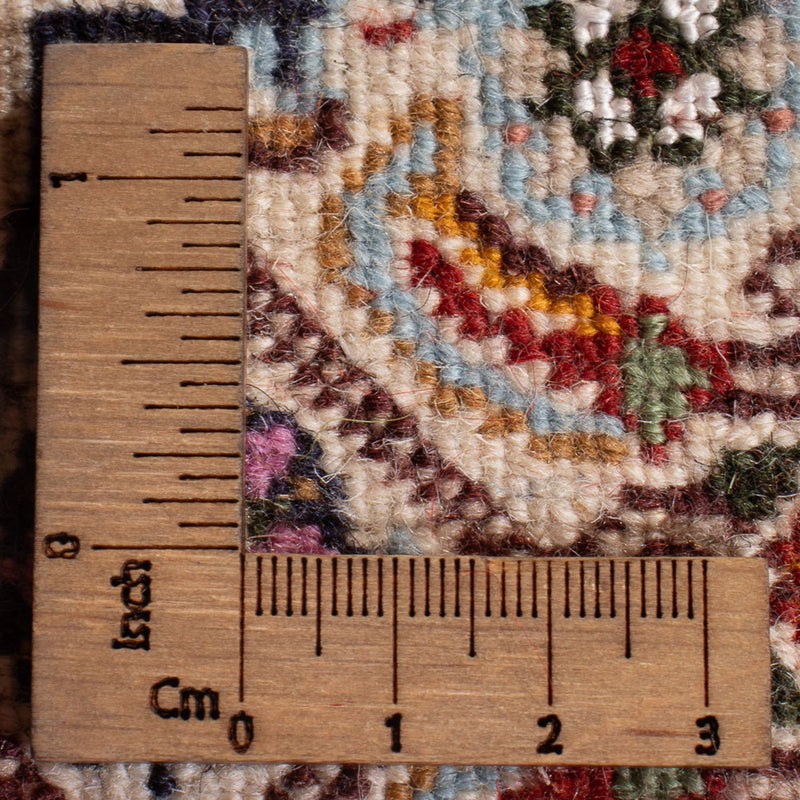 Alfombra persa - Clásica - Real - 90 x 60 cm - rojo