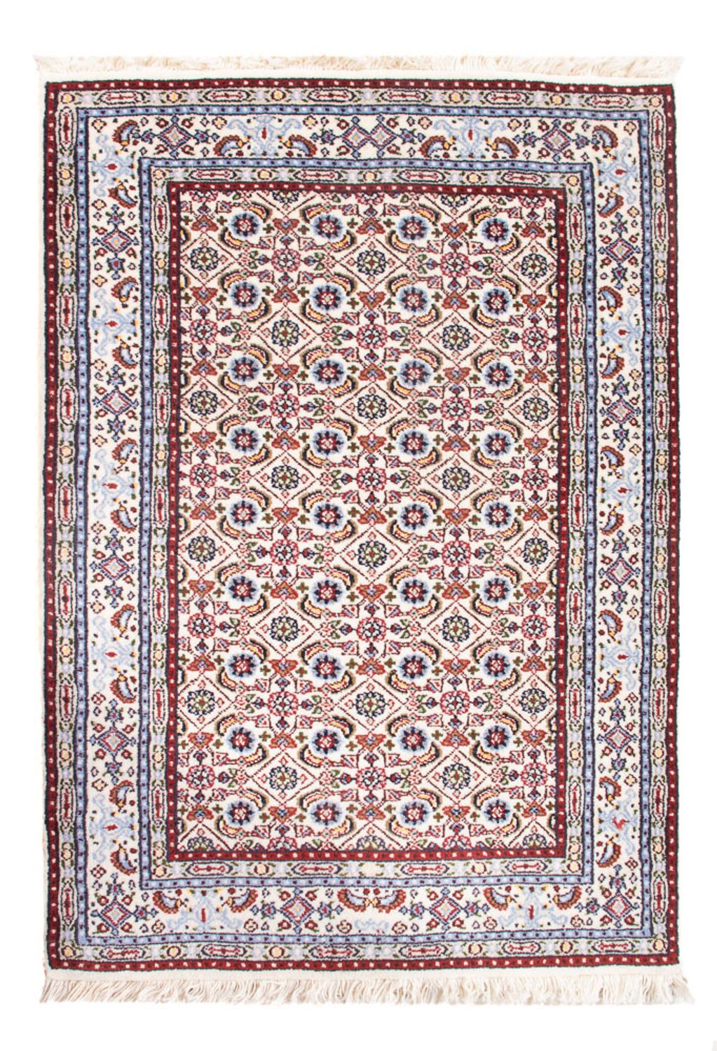 Alfombra persa - Clásica - Real - 90 x 60 cm - rojo claro