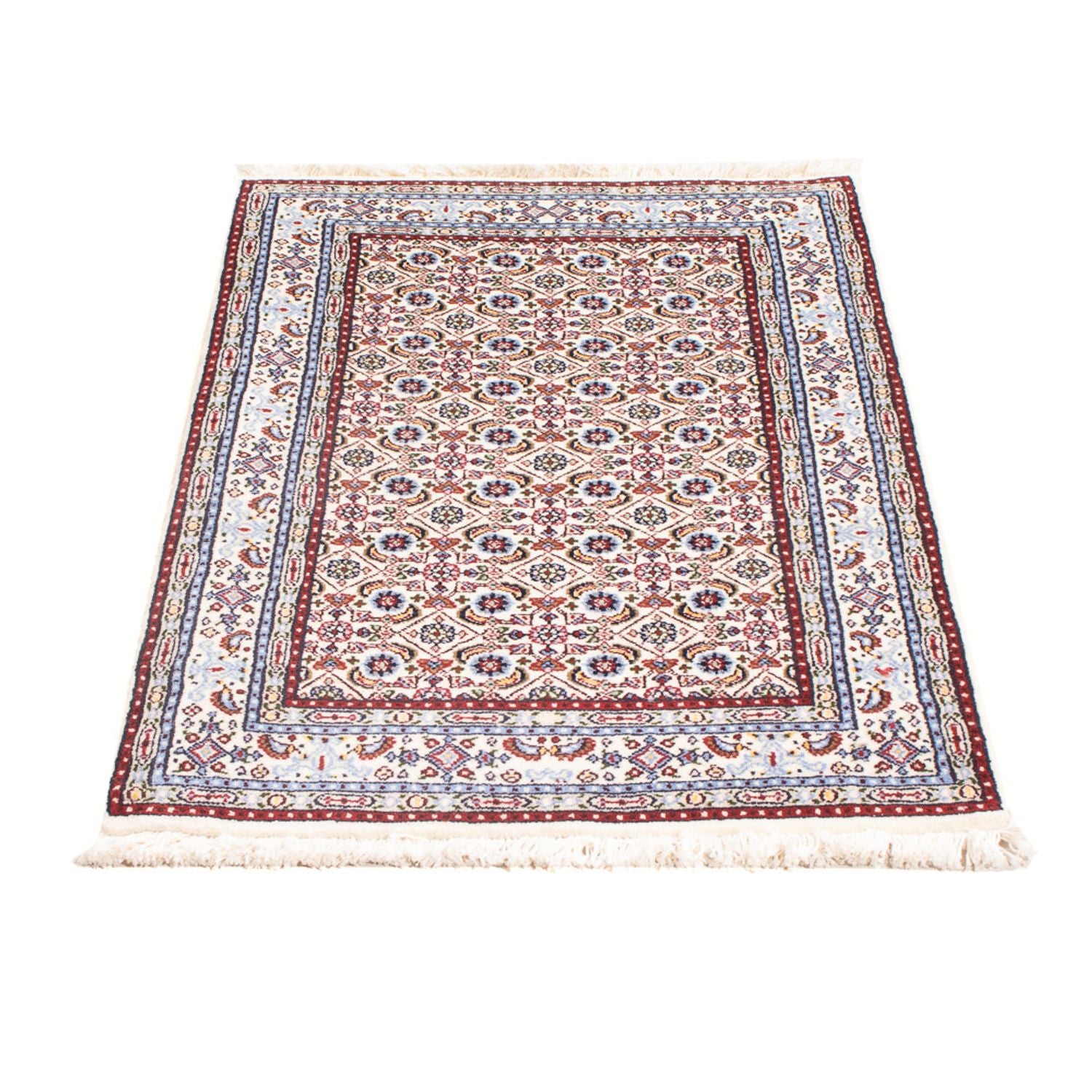 Alfombra persa - Clásica - Real - 90 x 60 cm - rojo claro