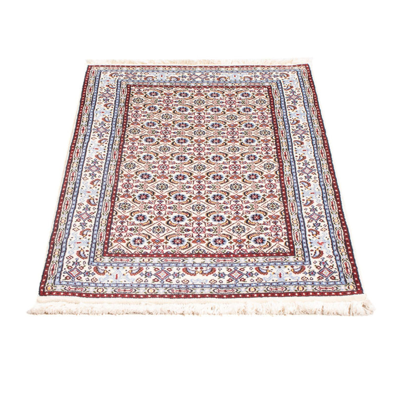 Alfombra persa - Clásica - Real - 90 x 60 cm - rojo claro