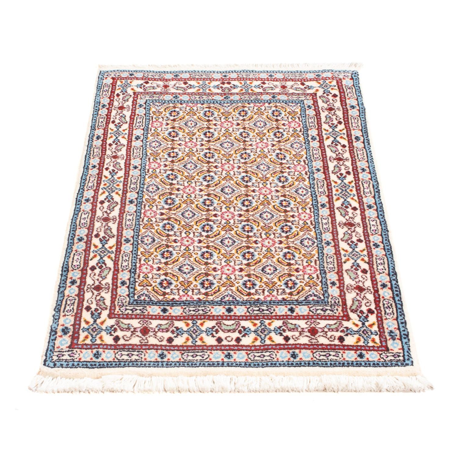 Alfombra persa - Clásica - Real - 90 x 60 cm - multicolor