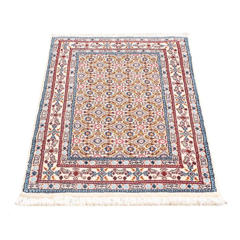 Alfombra persa - Clásica - Real - 90 x 60 cm - multicolor