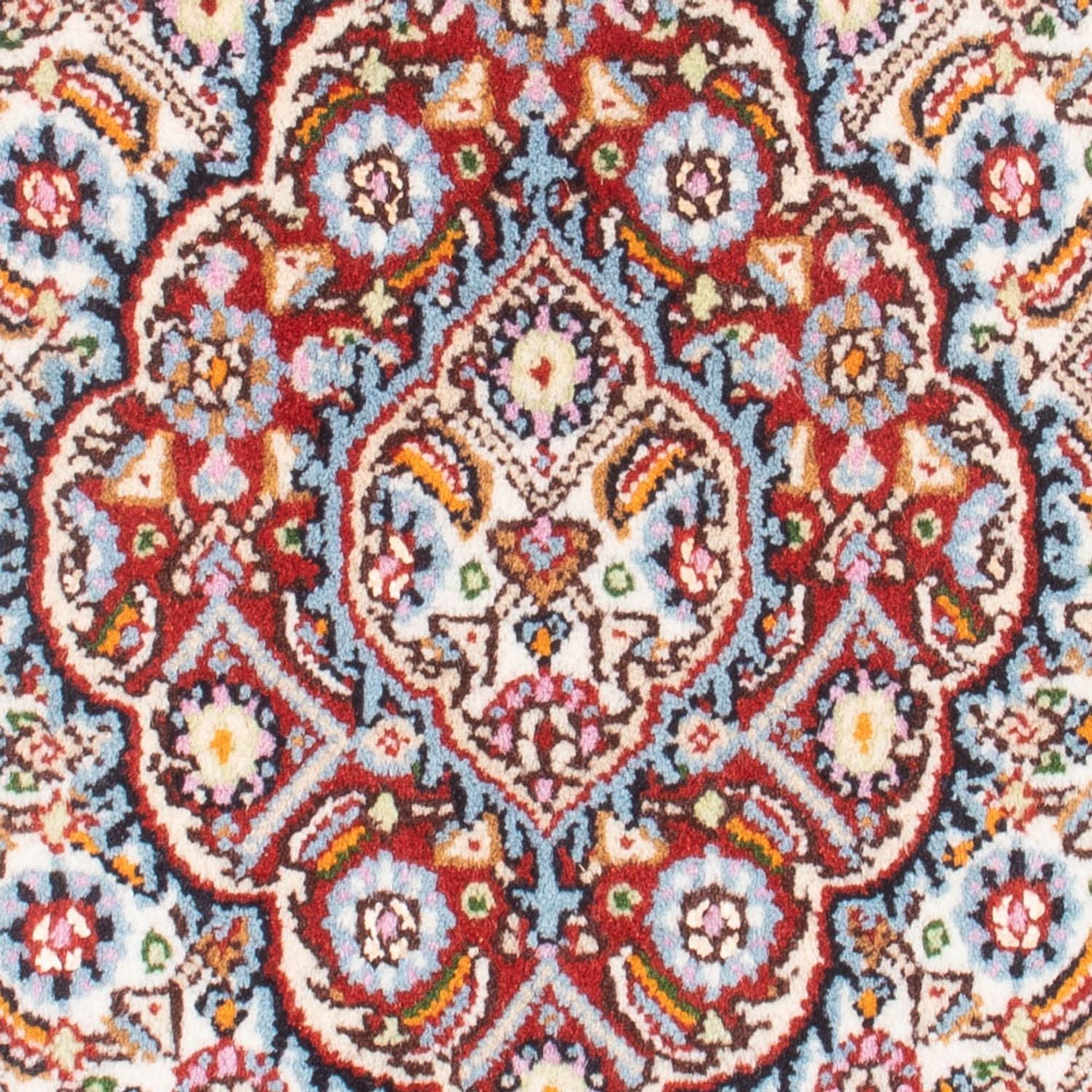 Alfombra persa - Clásica - Real - 89 x 62 cm - multicolor