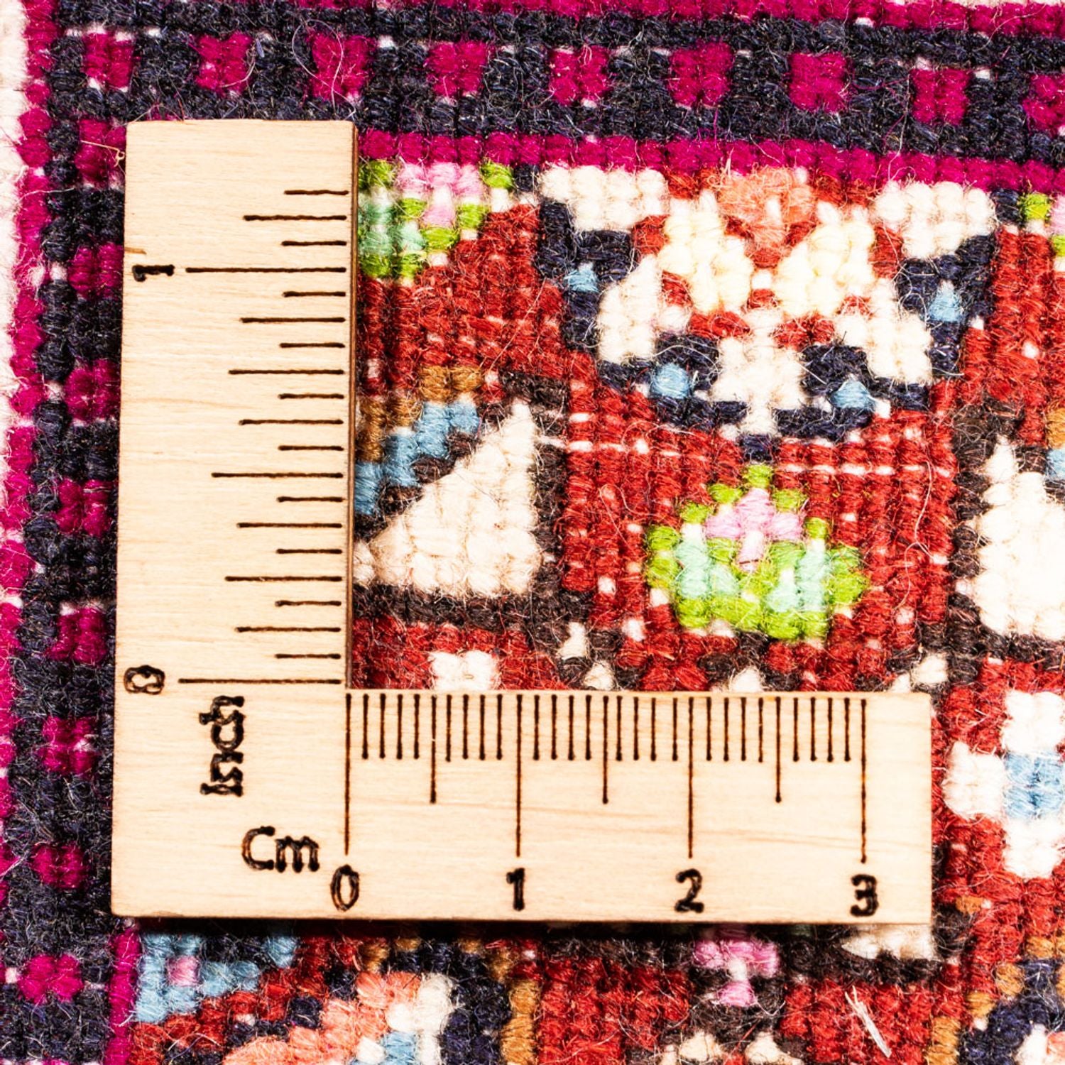 Alfombra persa - Clásica - Real - 60 x 40 cm - rojo
