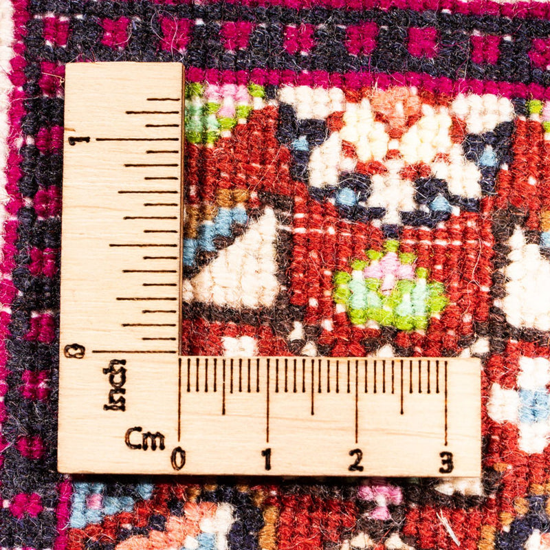 Alfombra persa - Clásica - Real - 60 x 40 cm - rojo