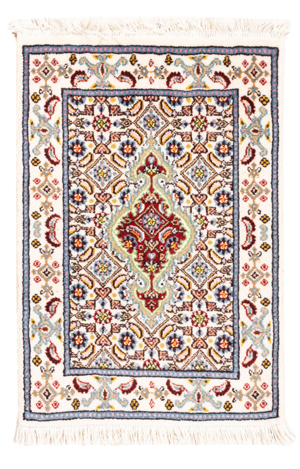 Alfombra persa - Clásica - Real - 60 x 40 cm - multicolor