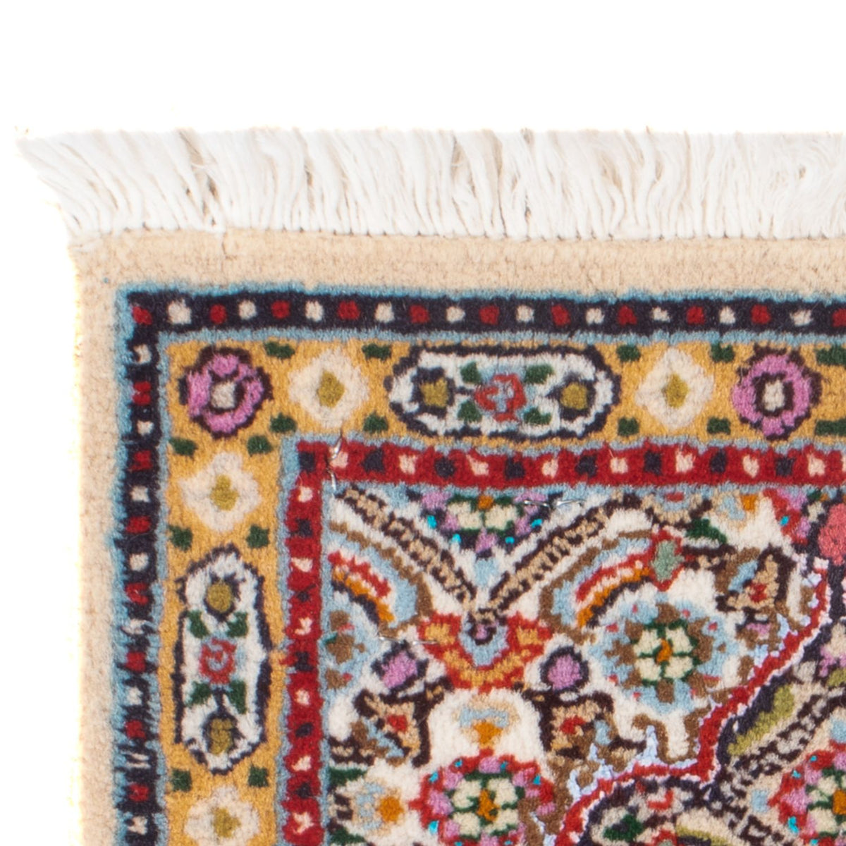 Alfombra persa - Clásica - Real - 30 x 30 cm - multicolor