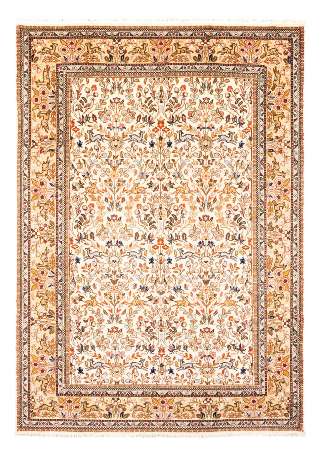 Alfombra persa - Clásica - 297 x 200 cm - crema