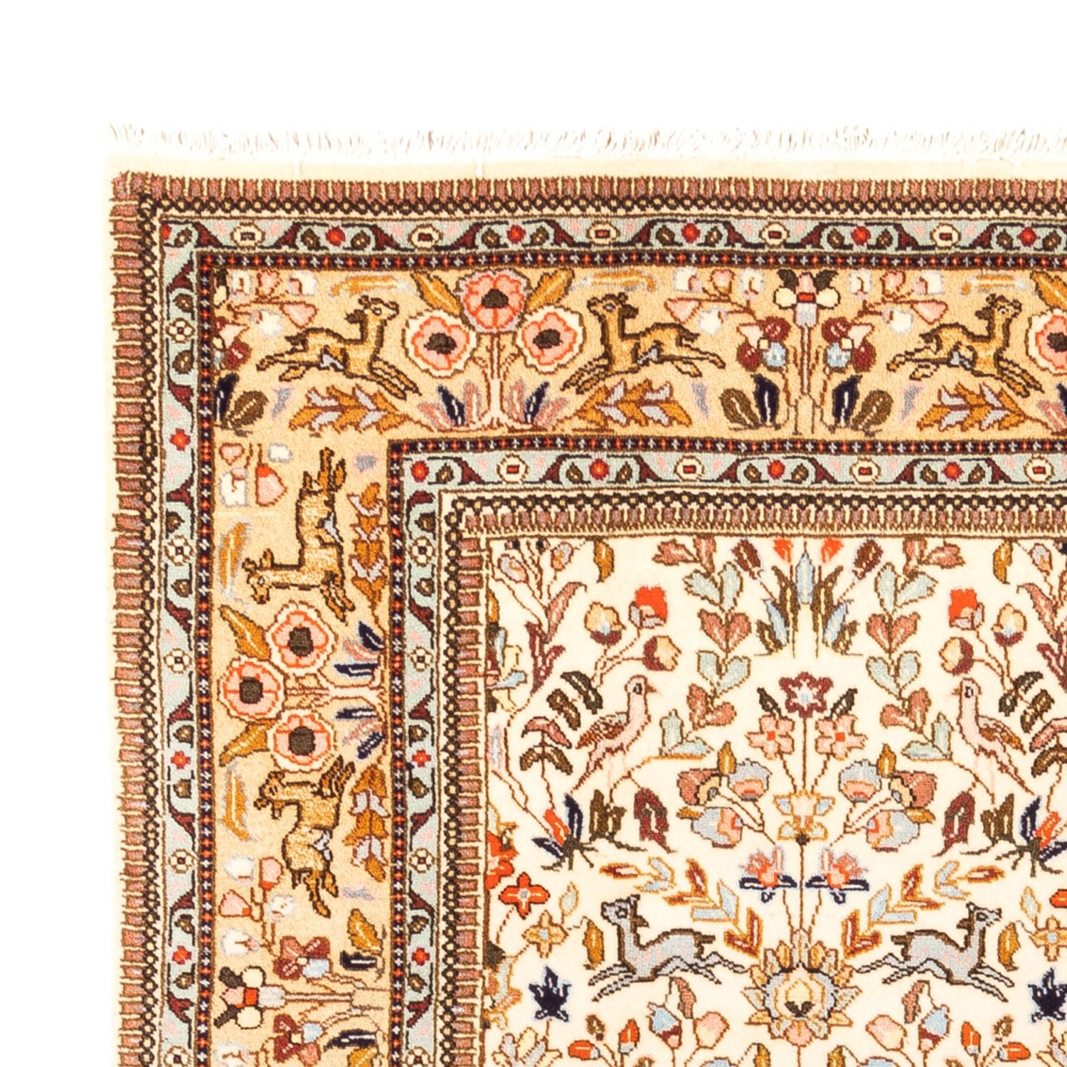 Alfombra persa - Clásica - 297 x 200 cm - crema