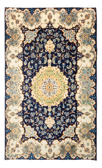 Alfombra persa - Nómada - 292 x 201 cm - azul oscuro