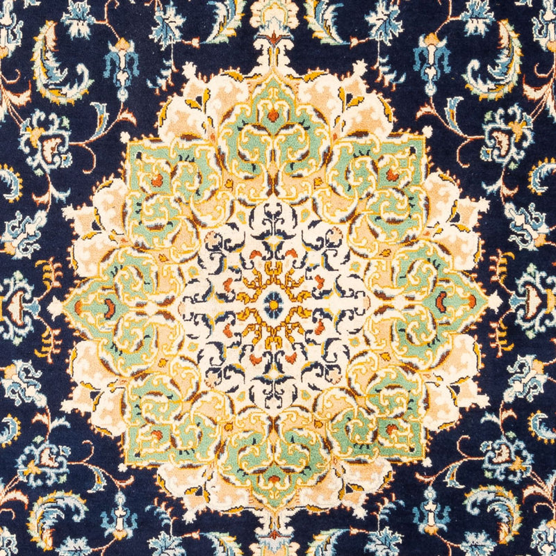 Alfombra persa - Nómada - 292 x 201 cm - azul oscuro