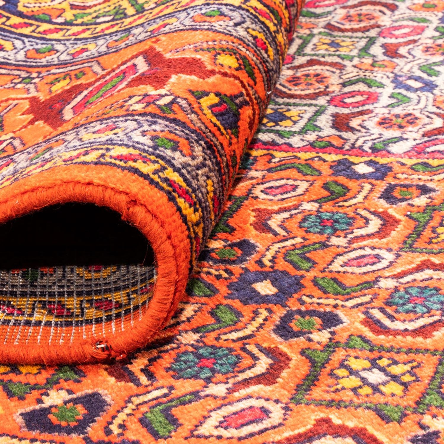 Alfombra persa - Nómada - 288 x 200 cm - rojo
